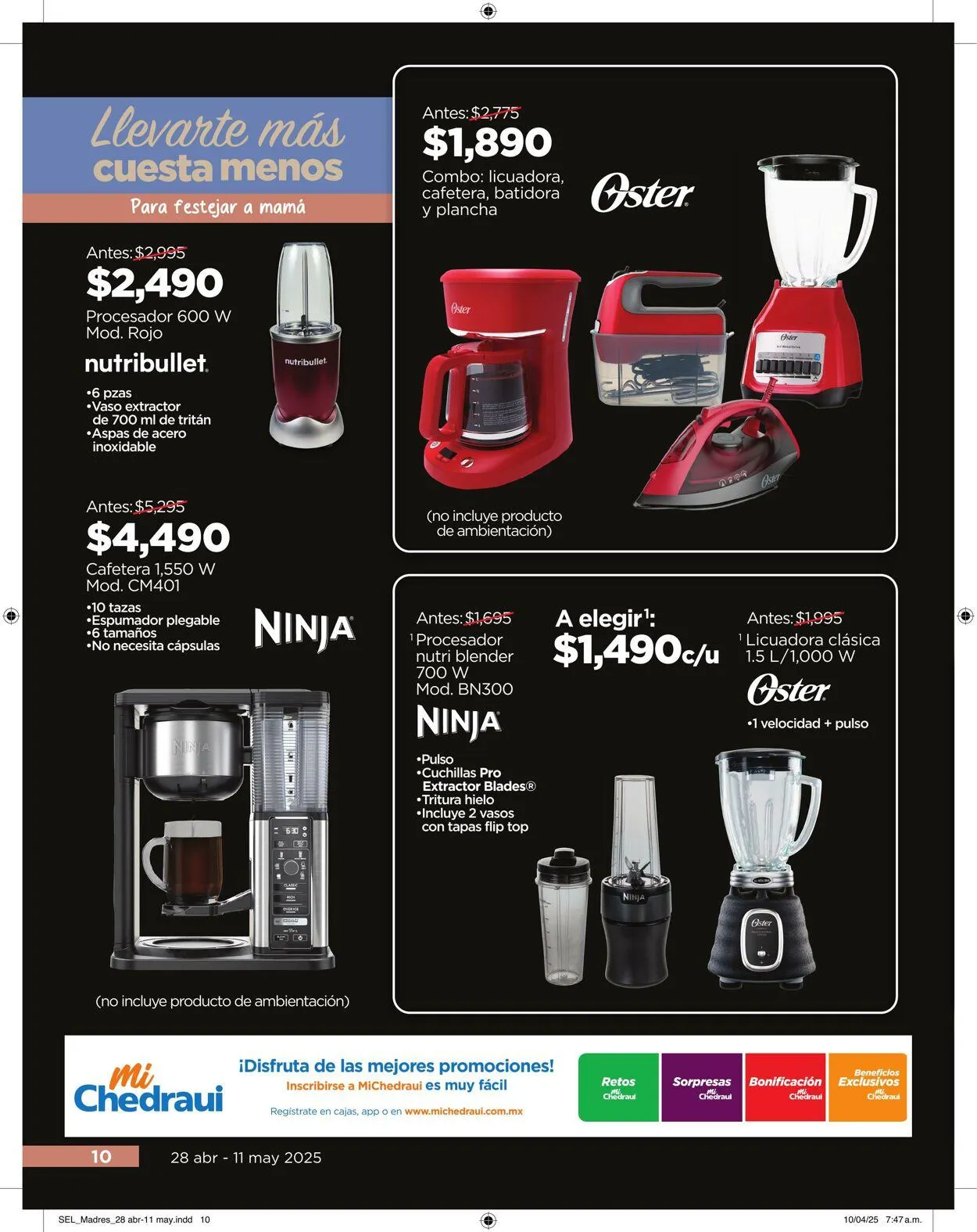 Catálogo de Chedraui Oferta actual 24 de septiembre al 8 de octubre 2025 - Pagina 10