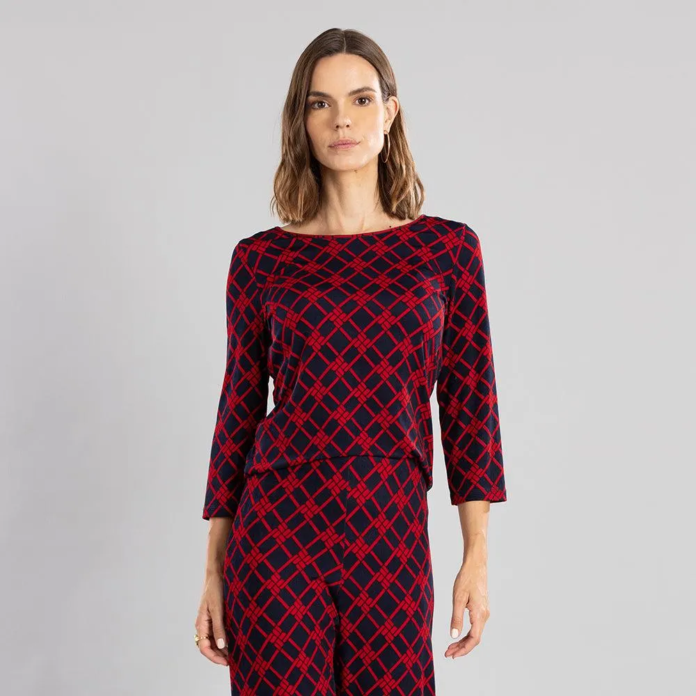 Blusa Estampado Stretch