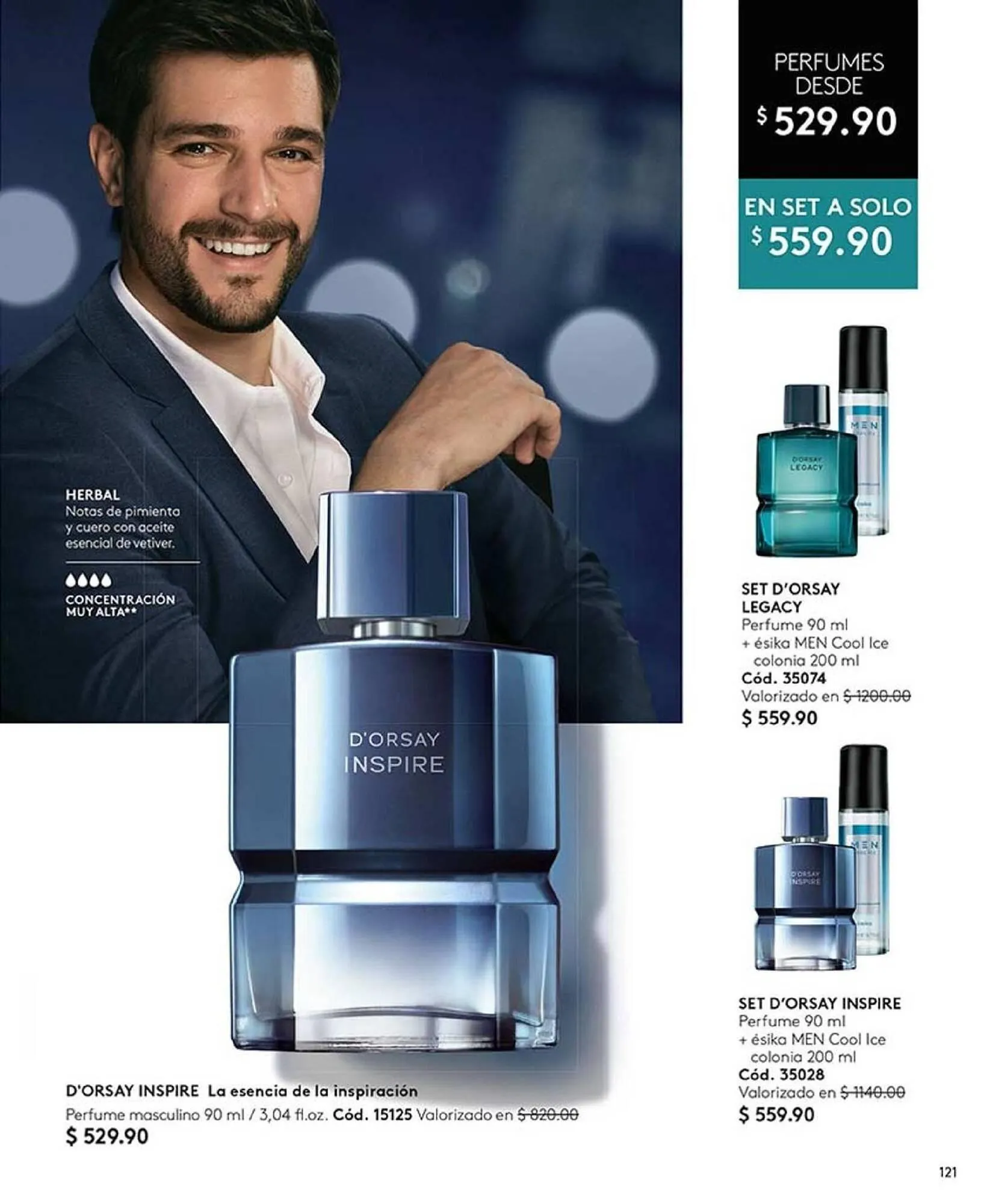 Catálogo de Catálogo Ésika 12 de agosto al 31 de agosto 2025 - Pagina 129