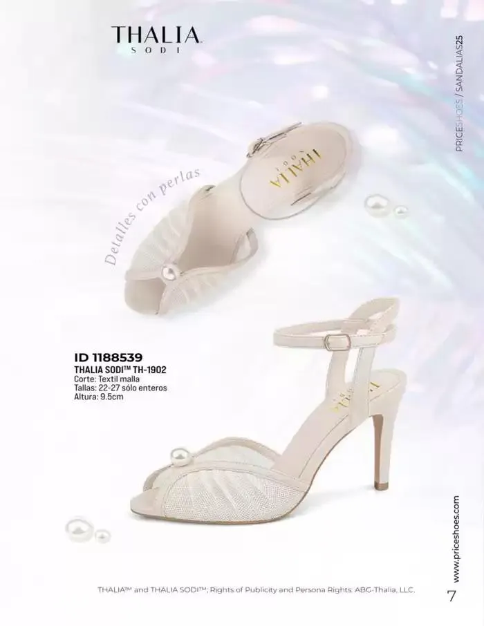 Catálogo de SANDALIAS | FIESTA Y VESTIR | 2025 | 1E 11 de marzo al 31 de agosto 2025 - Pagina 7