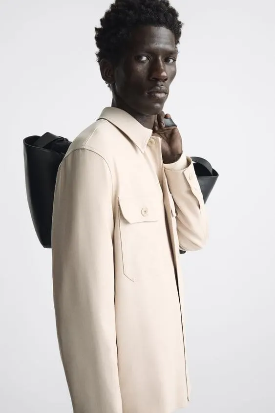 SOBRECAMISA BOLSILLOS