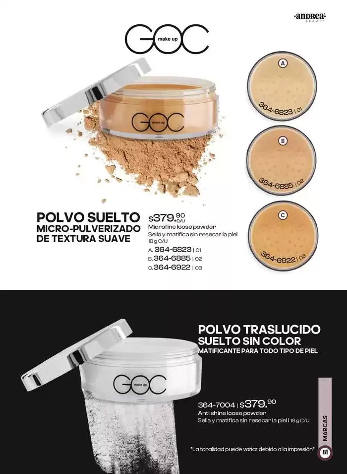 Catálogo de ANDREA | BELLEZA INTEGRAL DAMA 21 de marzo al 20 de abril 2025 - Pagina 81