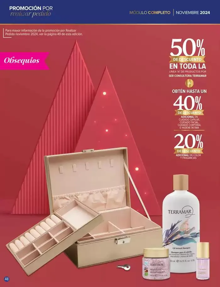 Catálogo de Revista de mes 4 de noviembre al 30 de noviembre 2024 - Pagina 48