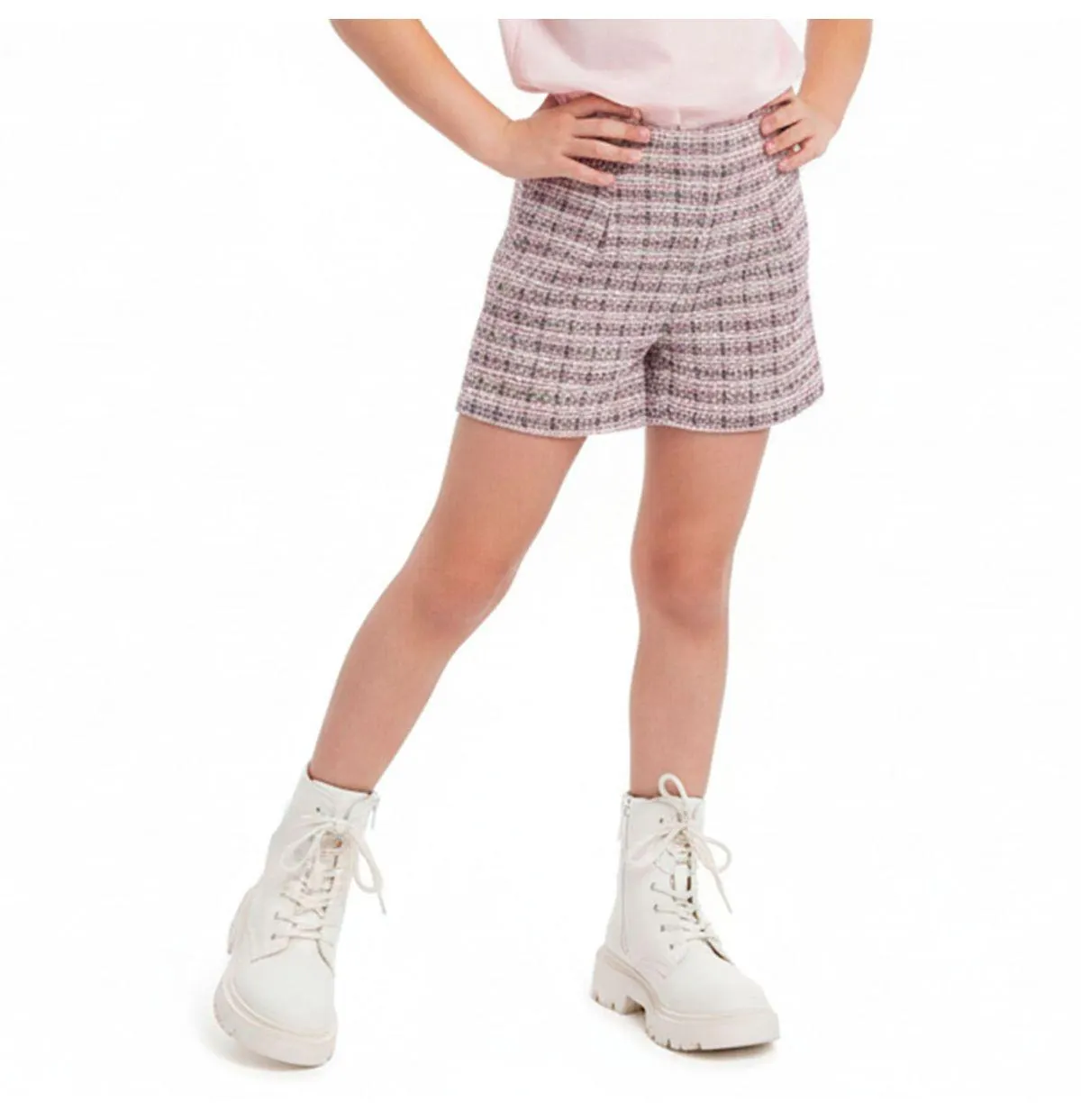 Short Lompers Kids Tipo Escocés Para Niñas 084.2