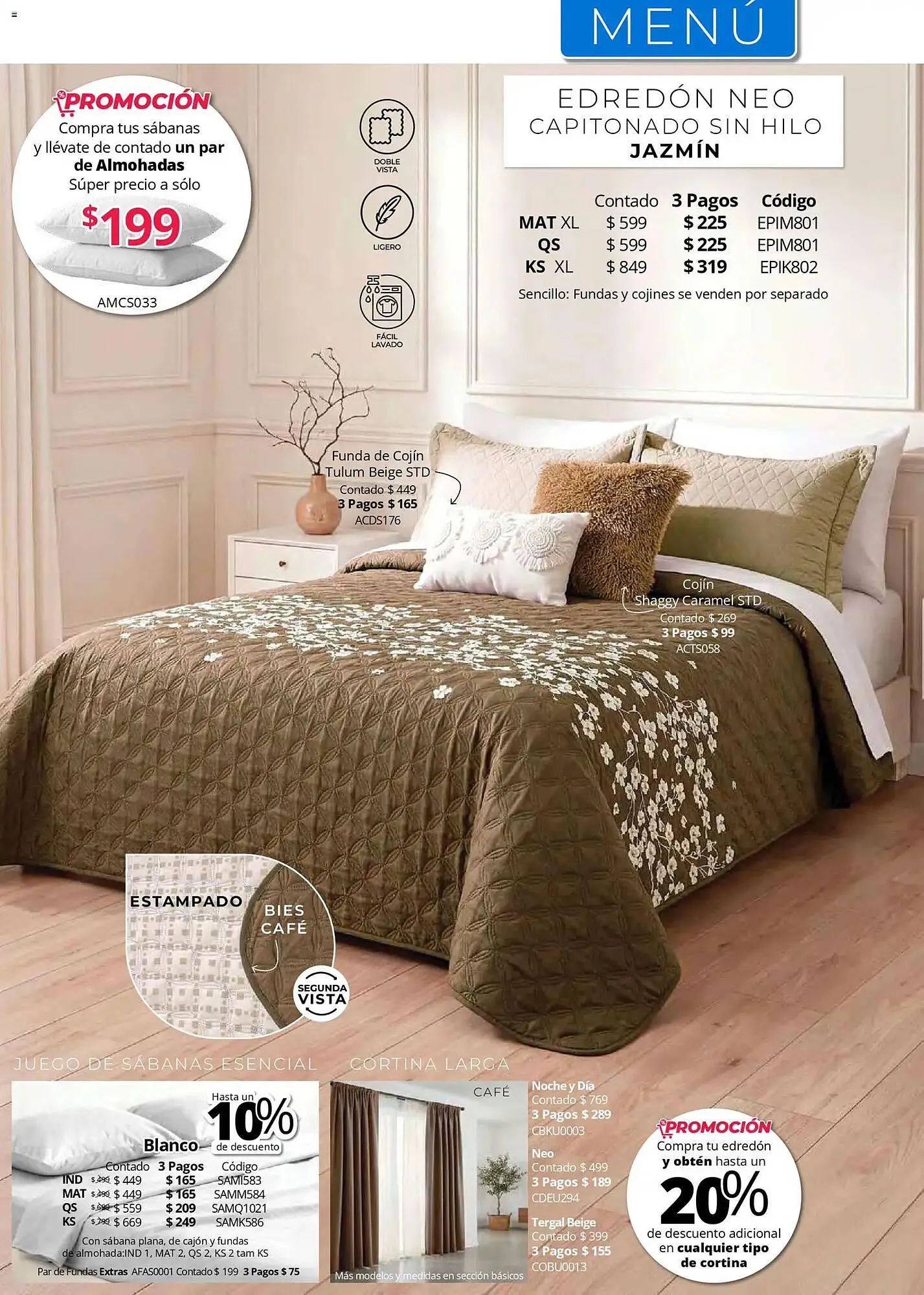 Catálogo de Catálogo Colchas Concord 1 de mayo al 1 de agosto 2026 - Pagina 59