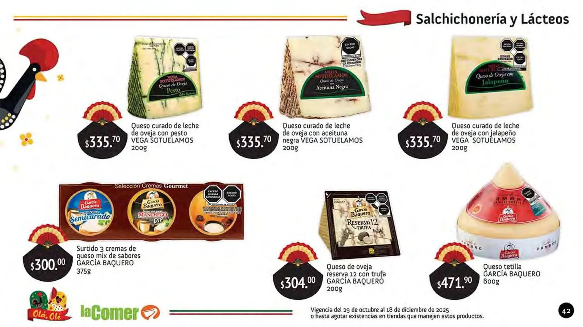 Catálogo de Folleto La Comer 29 de octubre al 18 de diciembre 2025 - Pagina 42