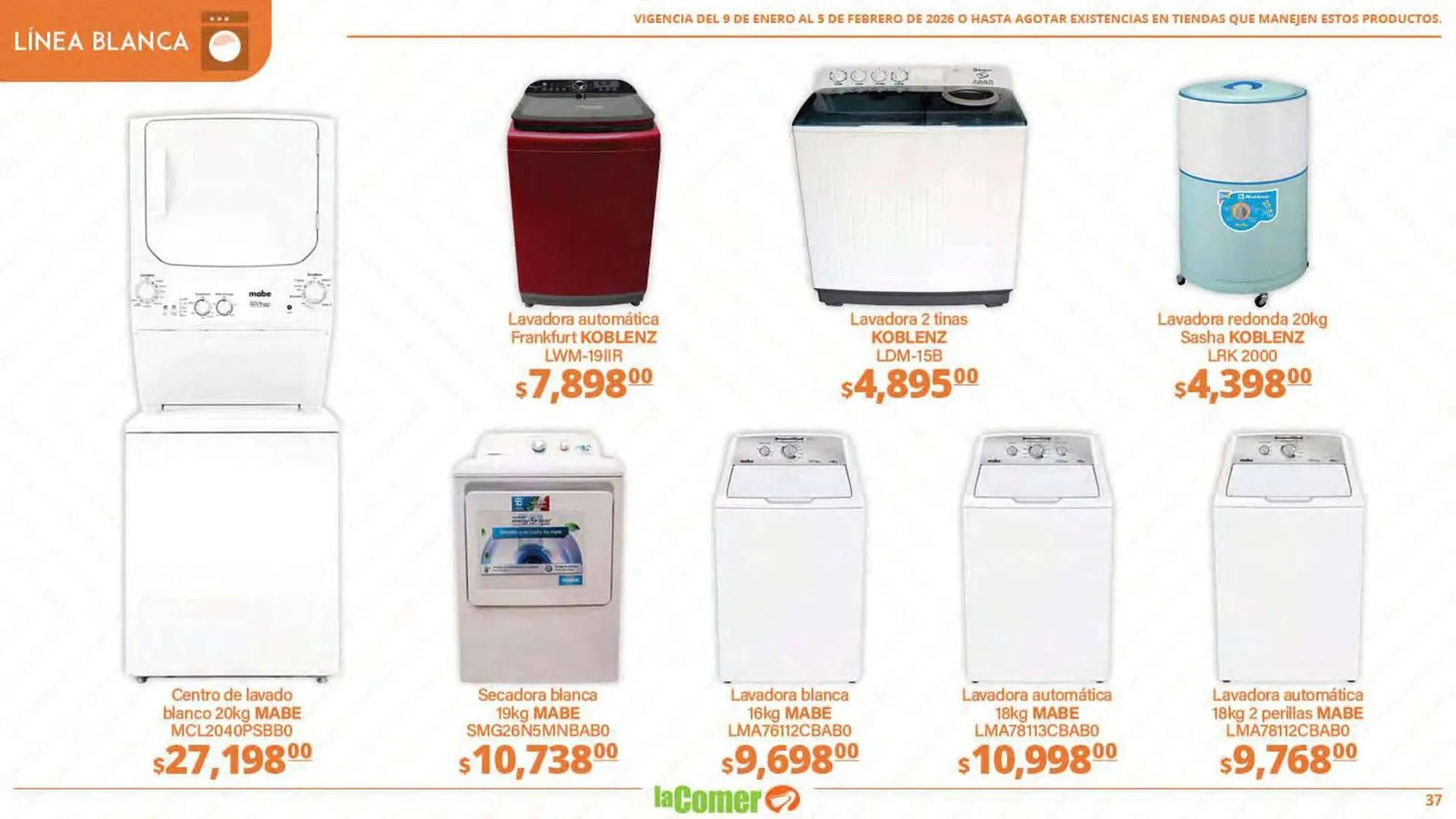 Catálogo de Folleto La Comer 9 de enero al 5 de febrero 2026 - Pagina 36