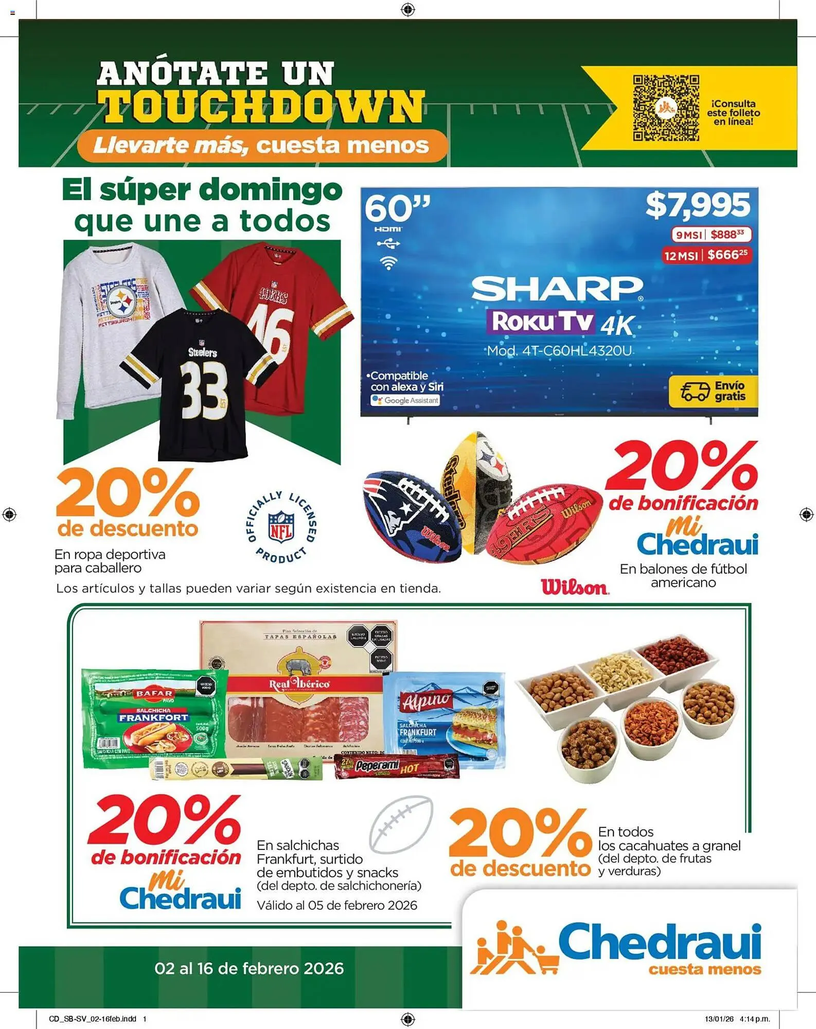 Folleto Chedraui - 1