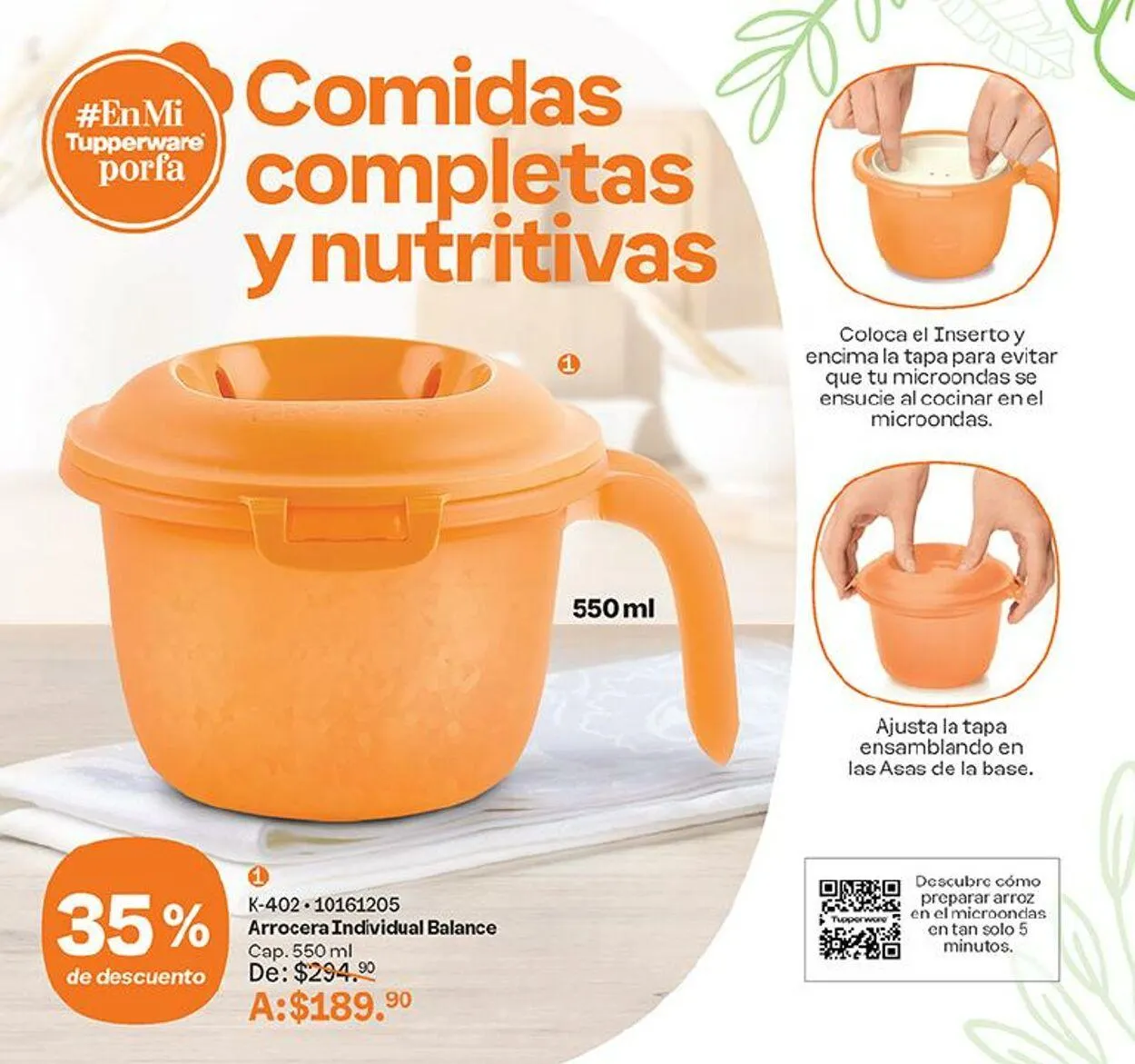 Catálogo de Tupperware 4 de septiembre al 16 de septiembre 2024 - Pagina 48