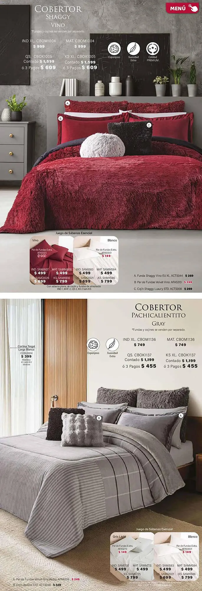 Catálogo de Catálogo Colchas Concord 1 de febrero al 2 de mayo 2026 - Pagina 140