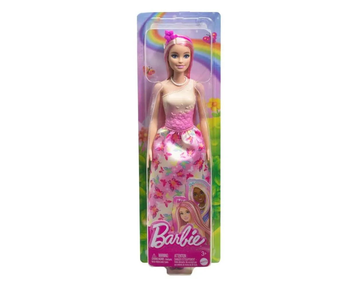 Barbie Fantasía Doncellas Vestidos de Ensueño HRR07