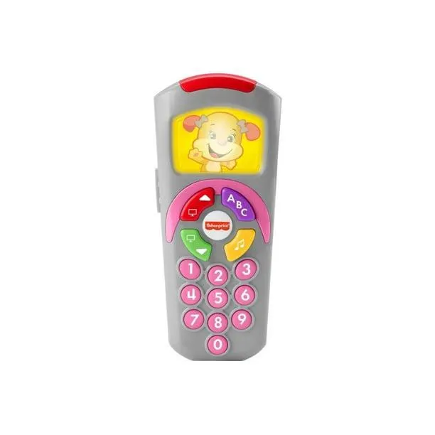 Juguete para Bebés Fisher Price Ríe y Aprende Control Remoto de Hermanita
