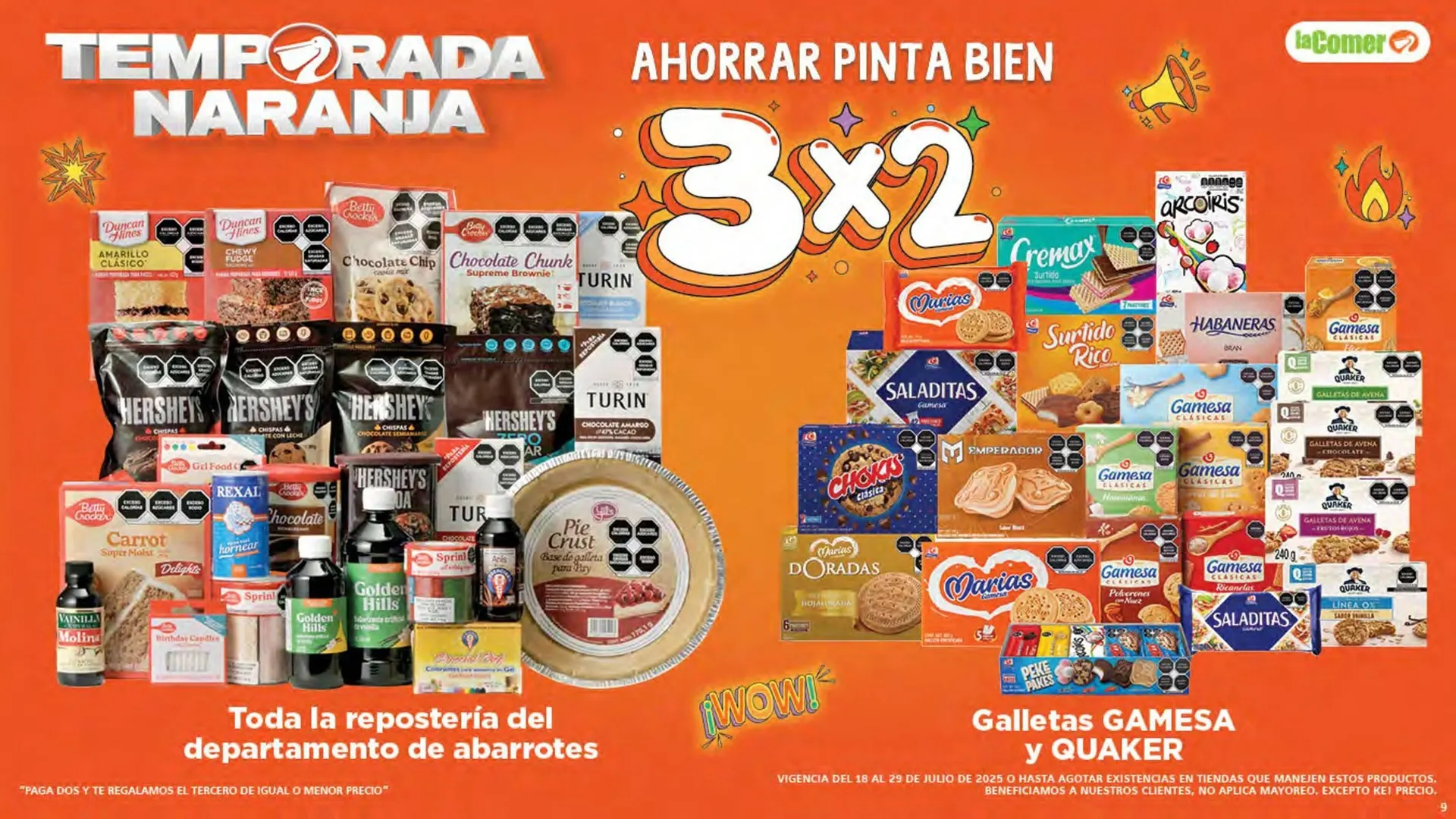 Catálogo de Catálogo La Comer 18 de julio al 29 de julio 2025 - Pagina 9