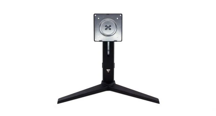 Stand Monitor Game Factor Smg500 Vesa, Sube Baja, Escritorio Negro