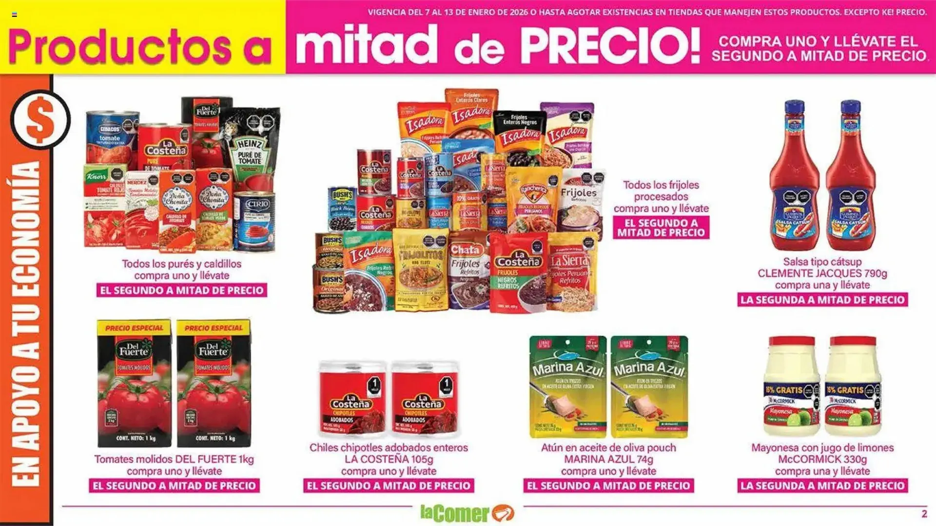 Catálogo de Folleto La Comer 7 de enero al 13 de enero 2026 - Pagina 2