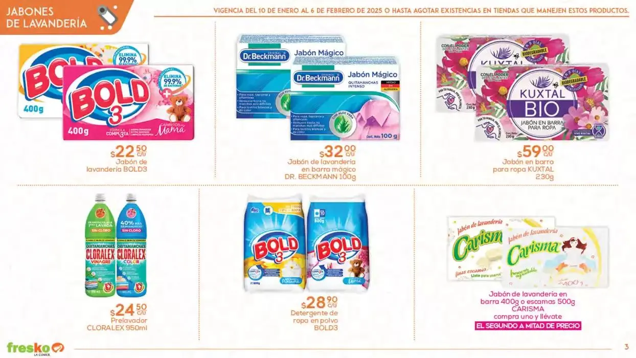 Catálogo de Limpieza - Fresko 10 de enero al 6 de febrero 2025 - Pagina 3