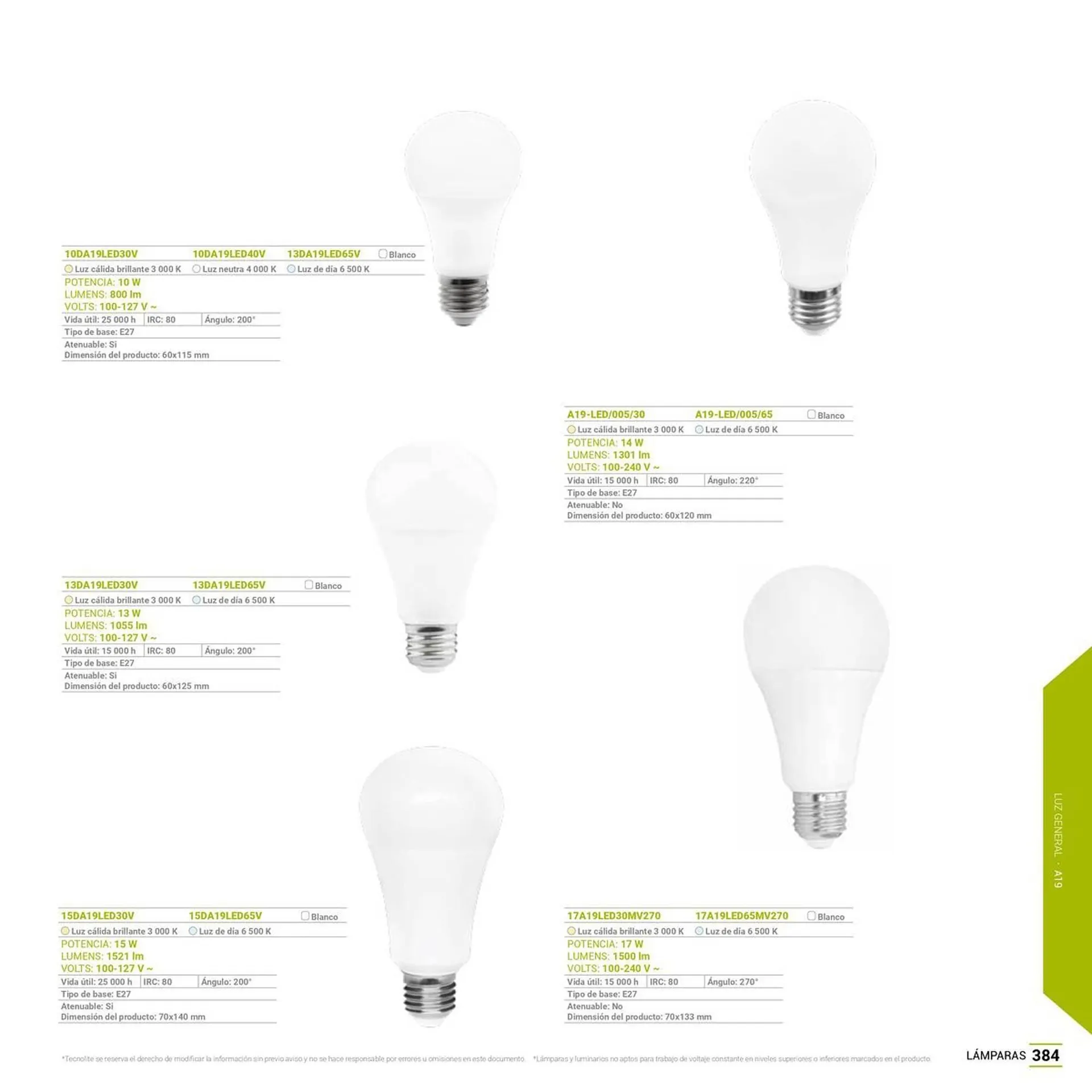 Catálogo de Catálogo Tecnolite 27 de junio al 31 de diciembre 2025 - Pagina 16