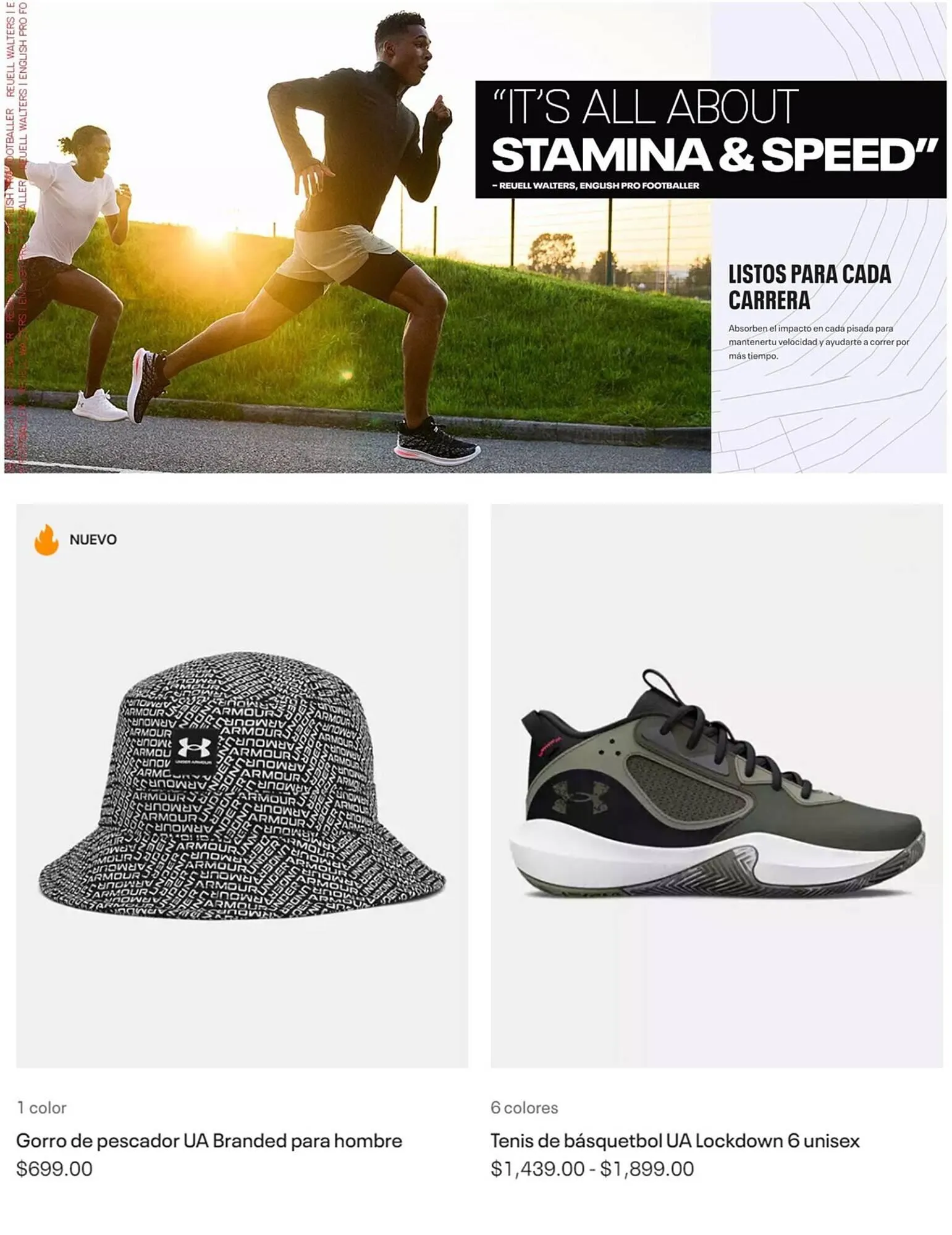 Catálogo de Catálogo Under Armour 29 de agosto al 13 de octubre 2023 - Pagina 2
