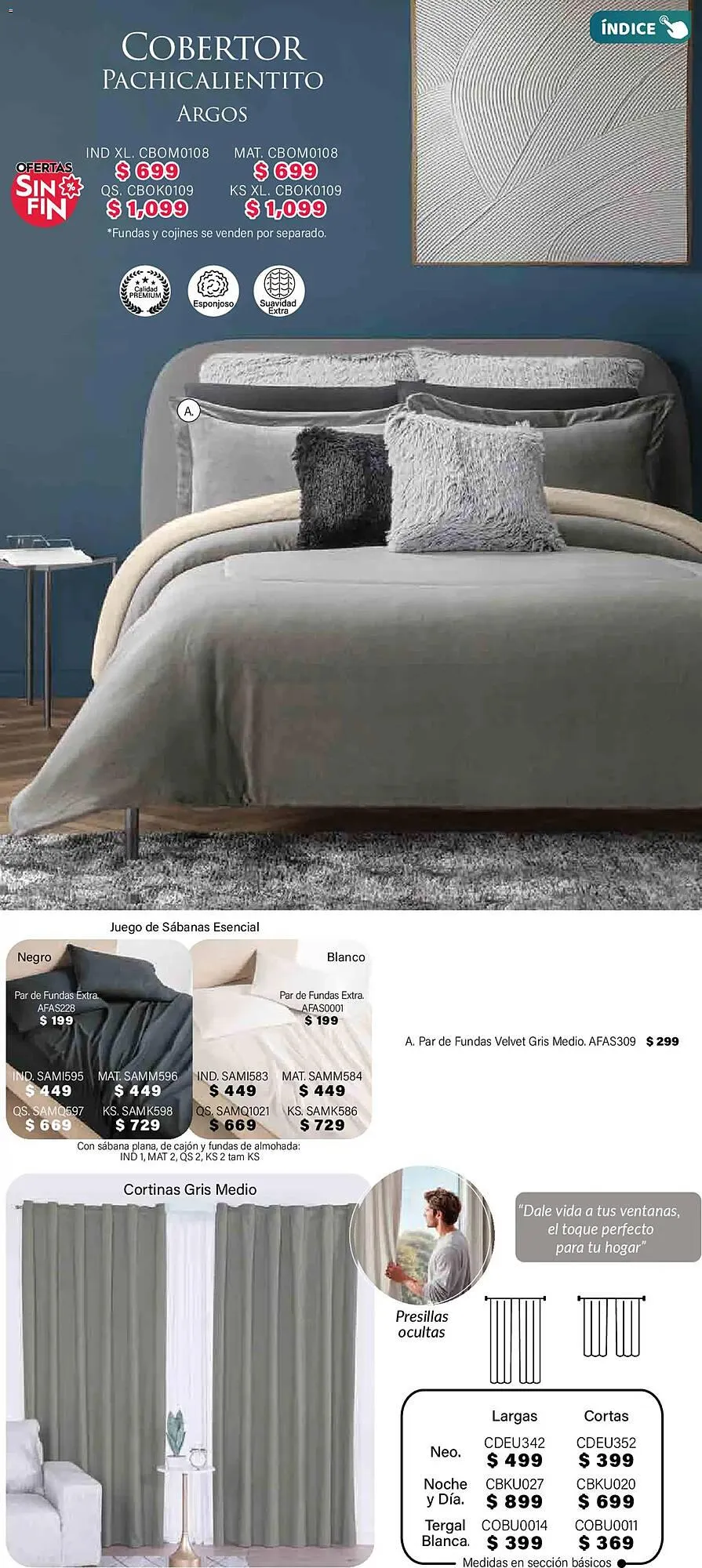 Catálogo de Catálogo Colchas Concord 1 de noviembre al 1 de febrero 2026 - Pagina 292