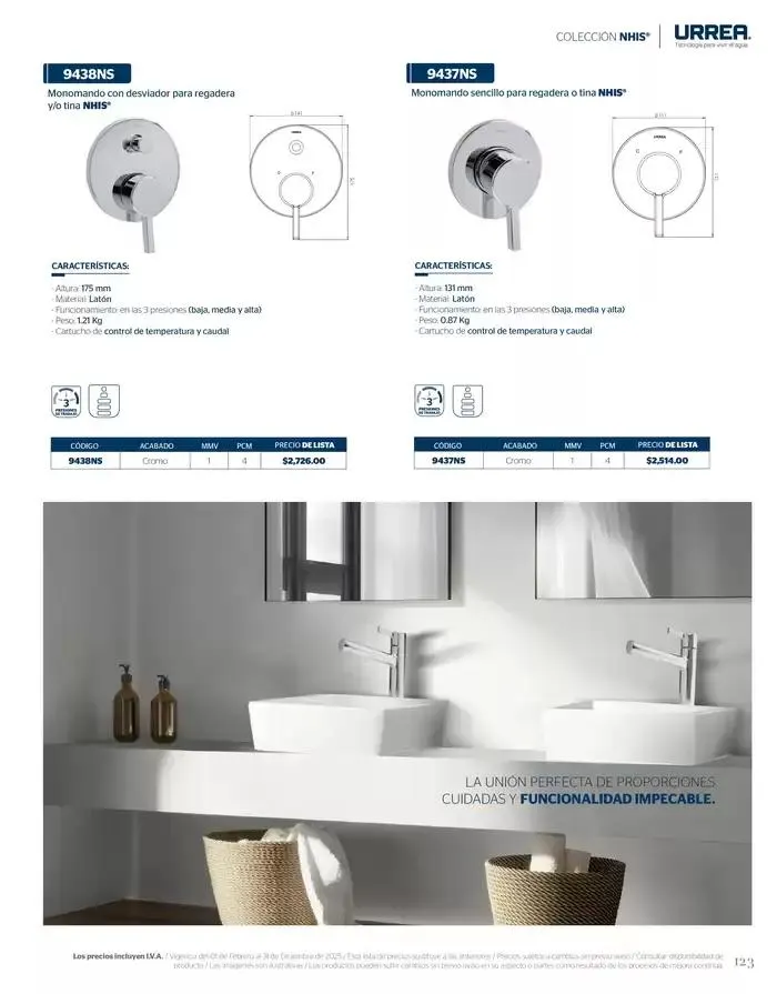 Catálogo de Catálogo Residencial 2025 28 de febrero al 28 de febrero 2026 - Pagina 129