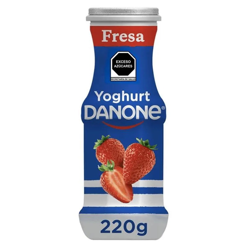 Danone Yogurt Bebible con Fresa 220 g