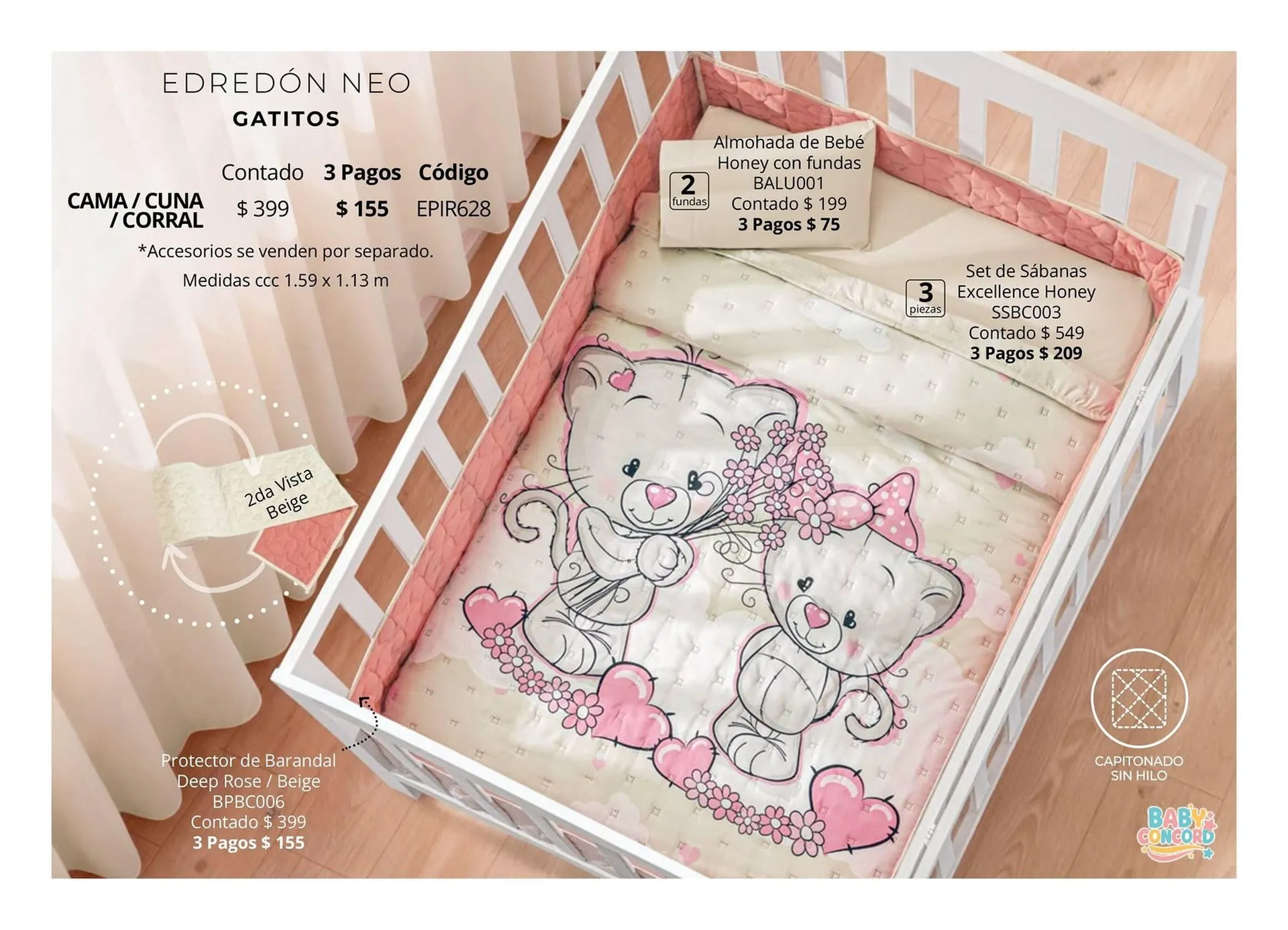 Catálogo de Catálogo Colchas Concord 1 de mayo al 31 de julio 2026 - Pagina 13