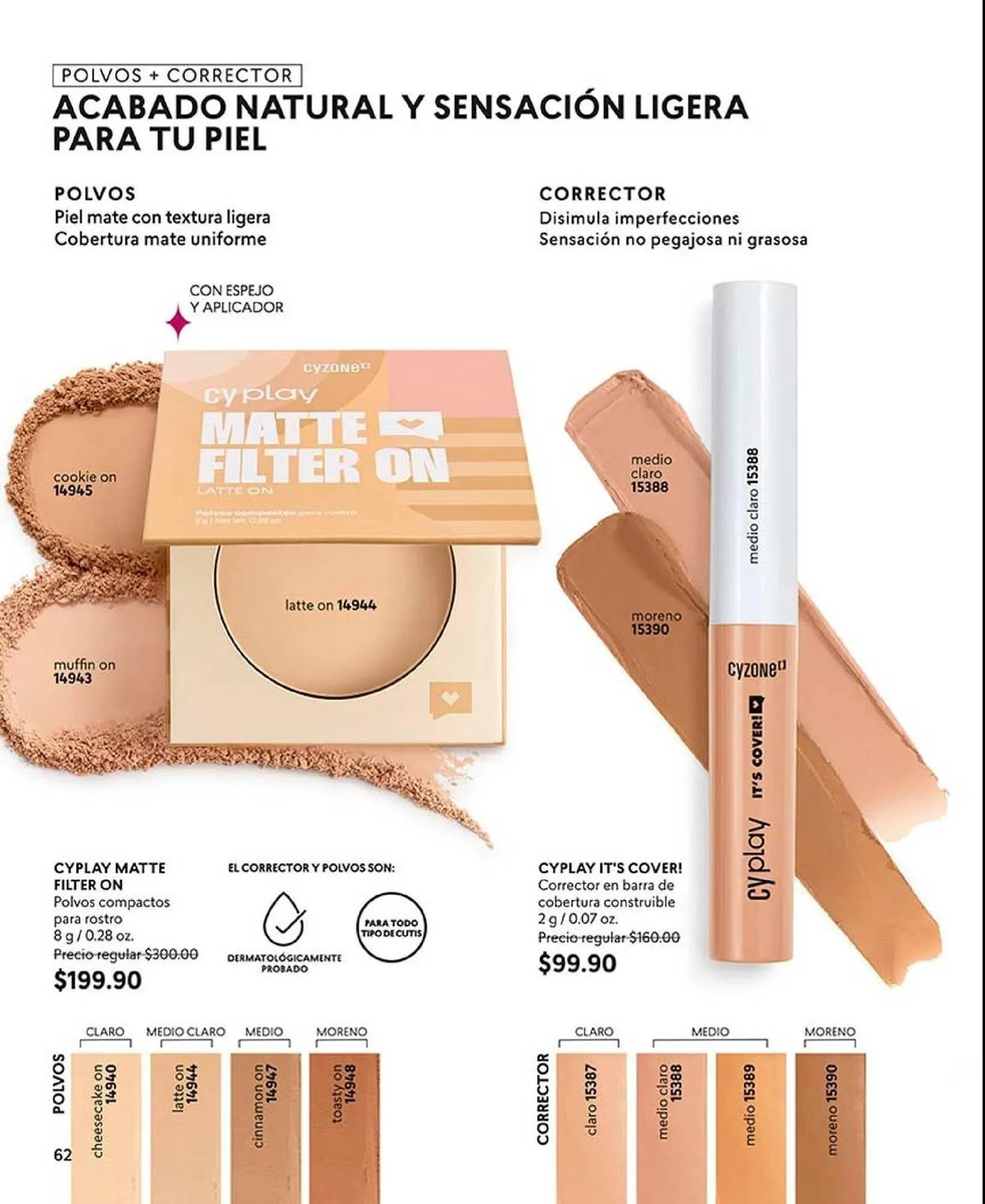 Catálogo de Catálogo Cyzone 1 de agosto al 31 de agosto 2026 - Pagina 62