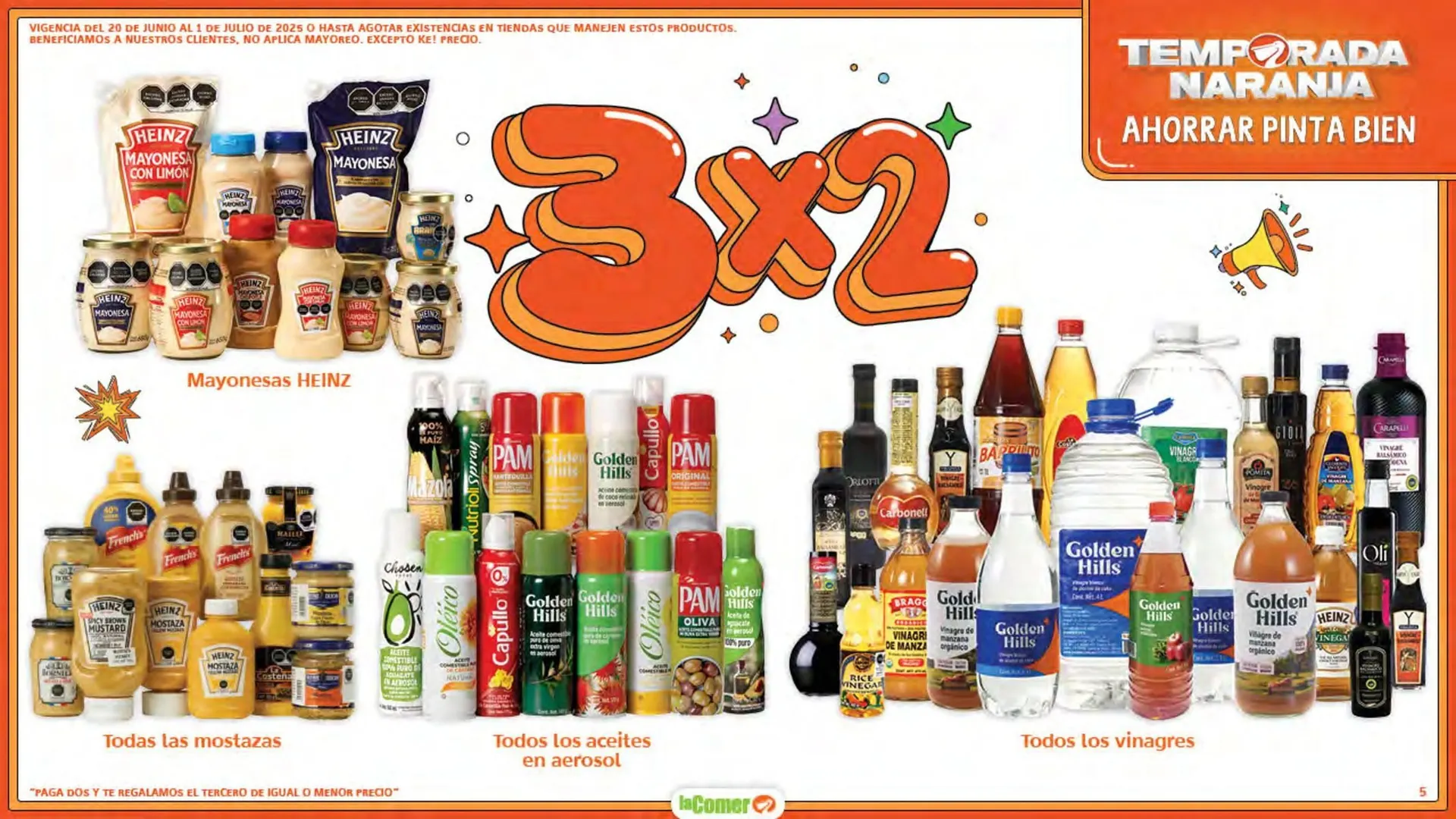 Catálogo de Catálogo La Comer 20 de junio al 1 de julio 2025 - Pagina 5