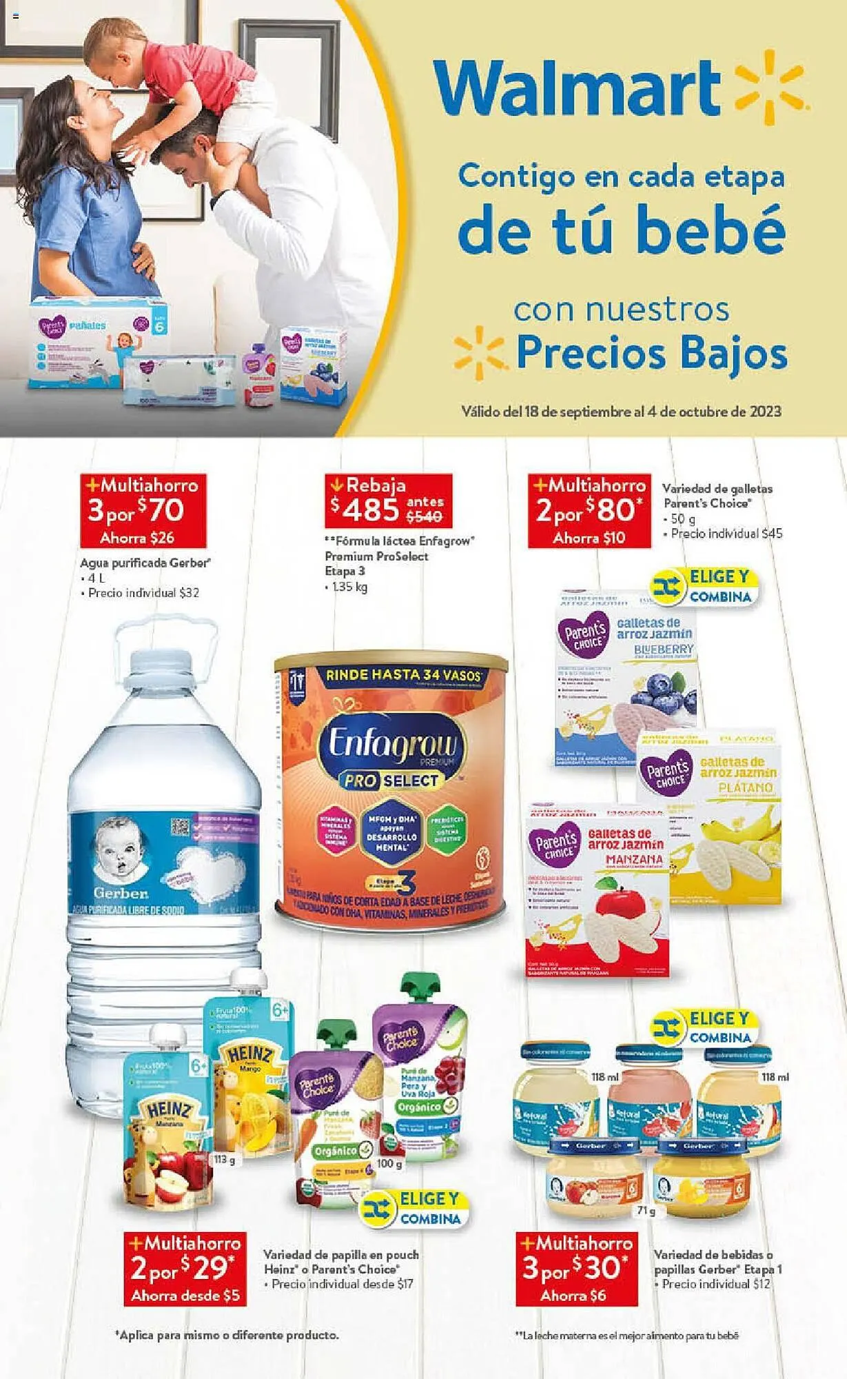 Catálogo de Catálogo Walmart 18 de septiembre al 4 de octubre 2023 - Pagina 1