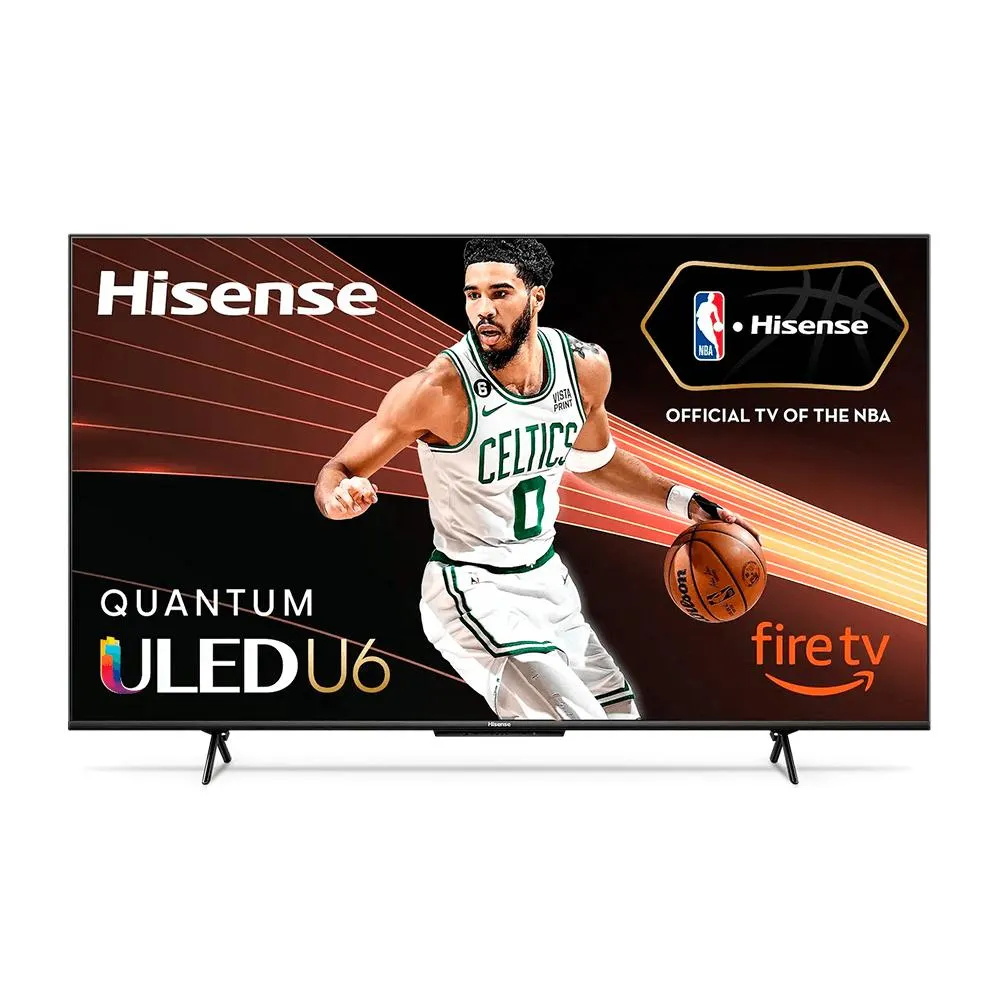 Smart Fire TV Hisense ULED U6 Series Quantum Dot QLED 4K UHD de 50 pulgadas / Negro / 50U6HF