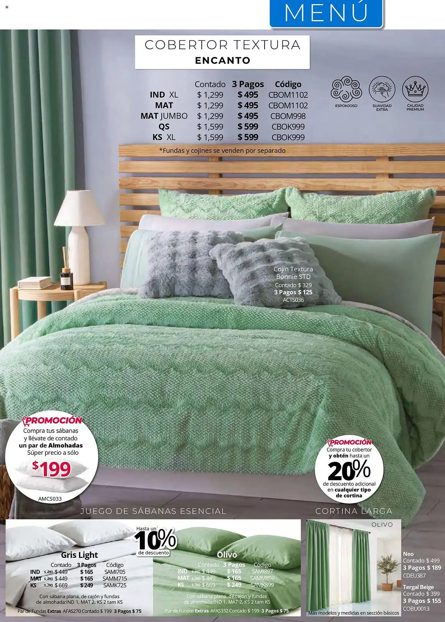 Catálogo de Catálogo Colchas Concord 1 de mayo al 1 de agosto 2026 - Pagina 341