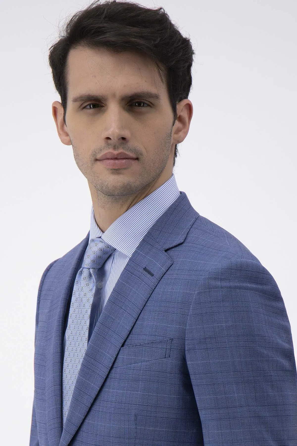 Traje Calderoni Azul Slim Fit