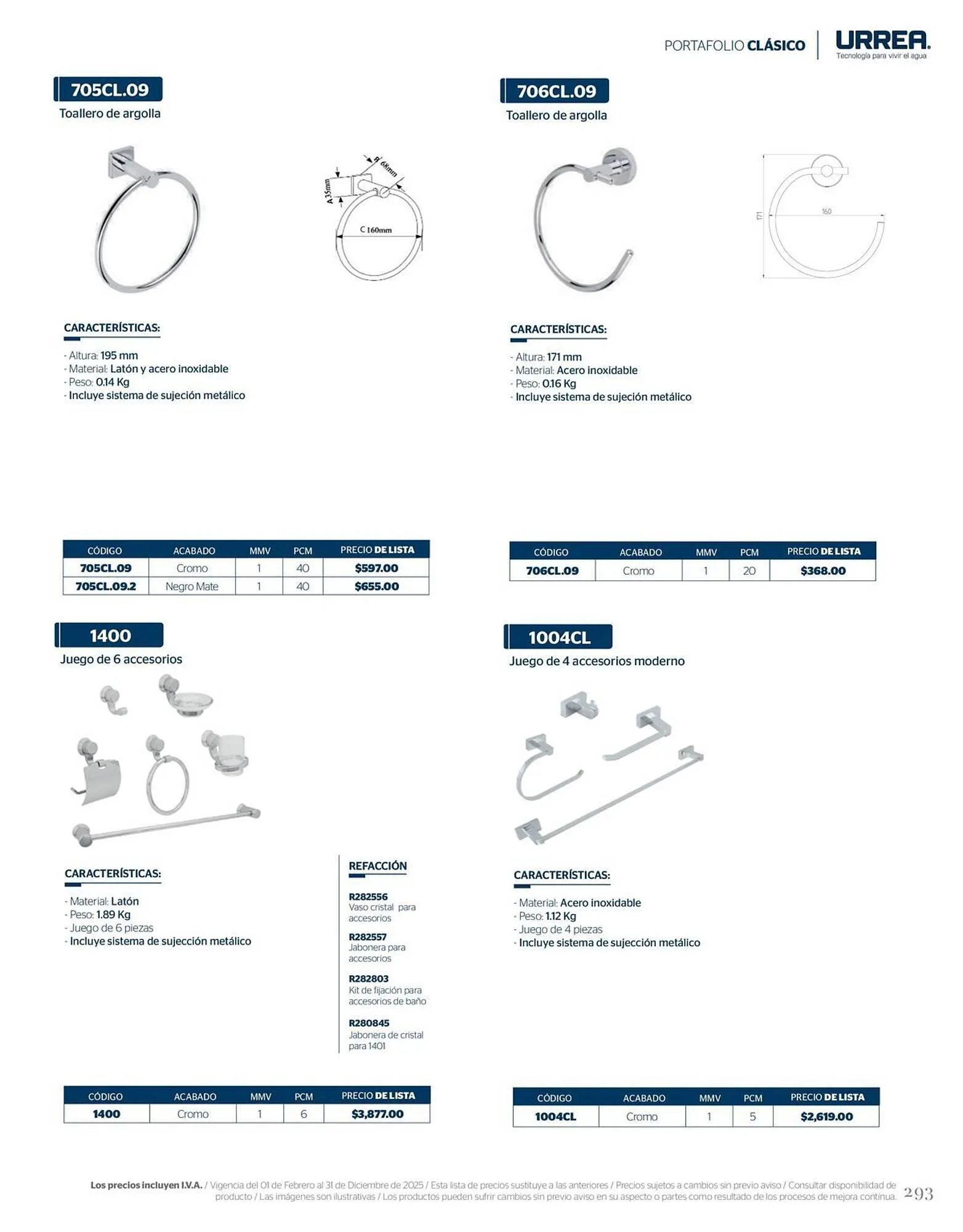 Catálogo de Catálogo Urrea 28 de febrero al 28 de febrero 2026 - Pagina 299