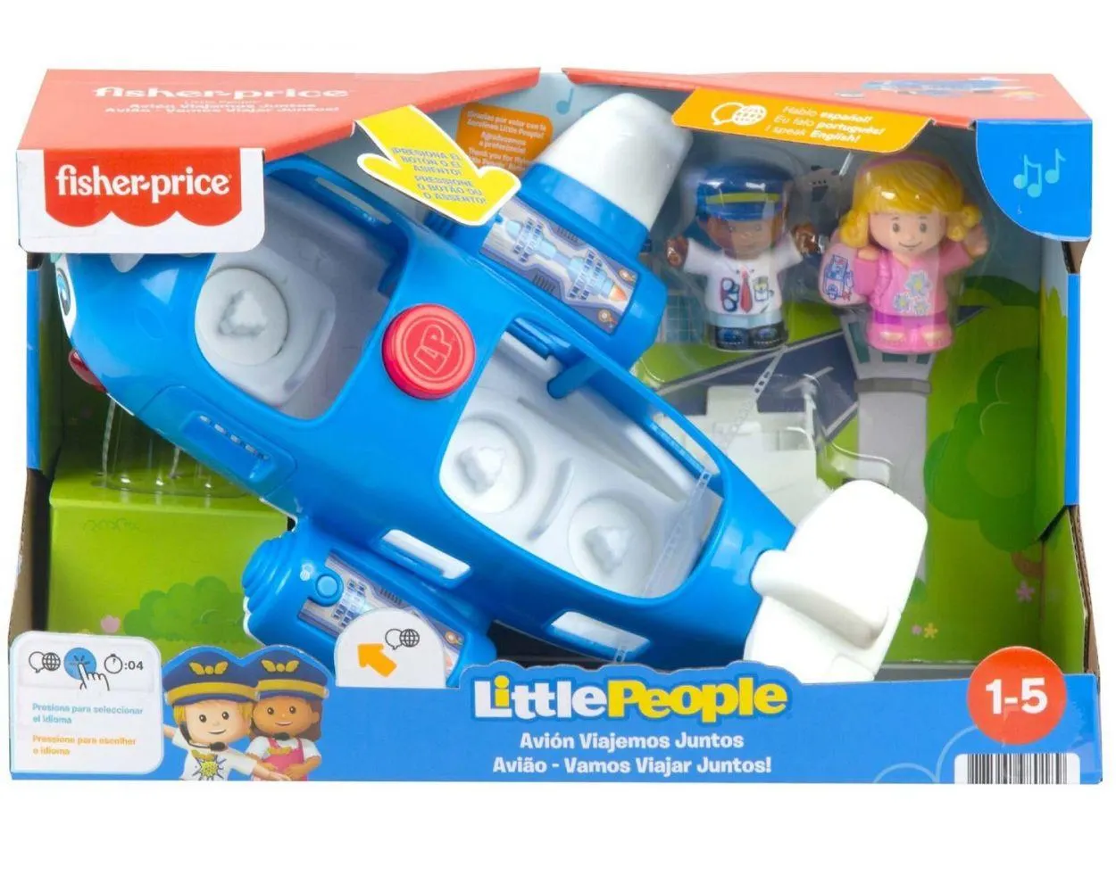 F-P LITTLE PEOPLE AVIÓN VIAJEMOS JUNTOS GYV40