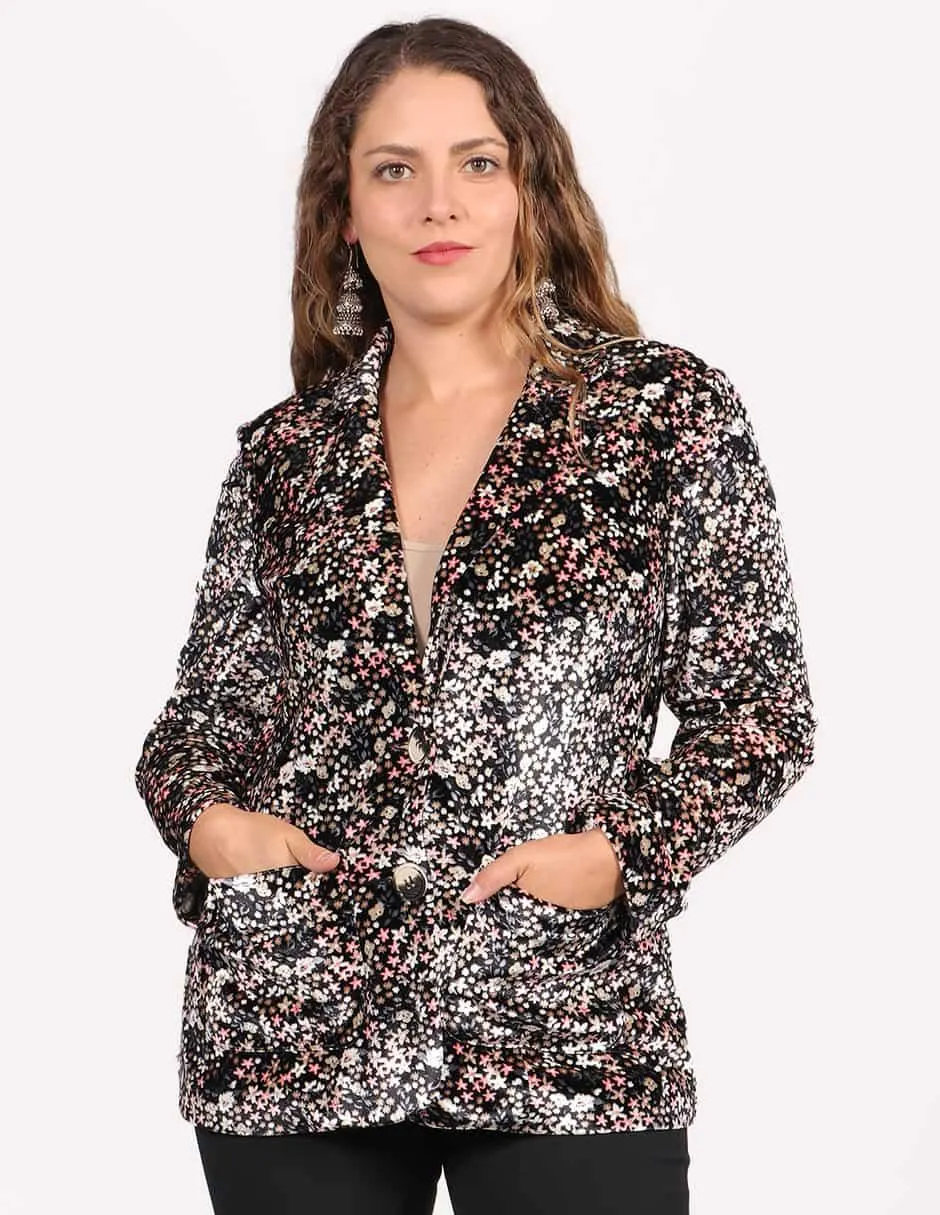 Saco casual Duplan Petite para mujer