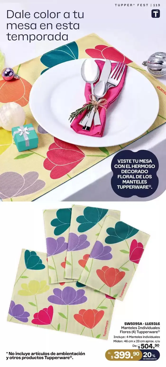 Catálogo de Tupper Tips 20 de diciembre al 29 de diciembre 2024 - Pagina 119