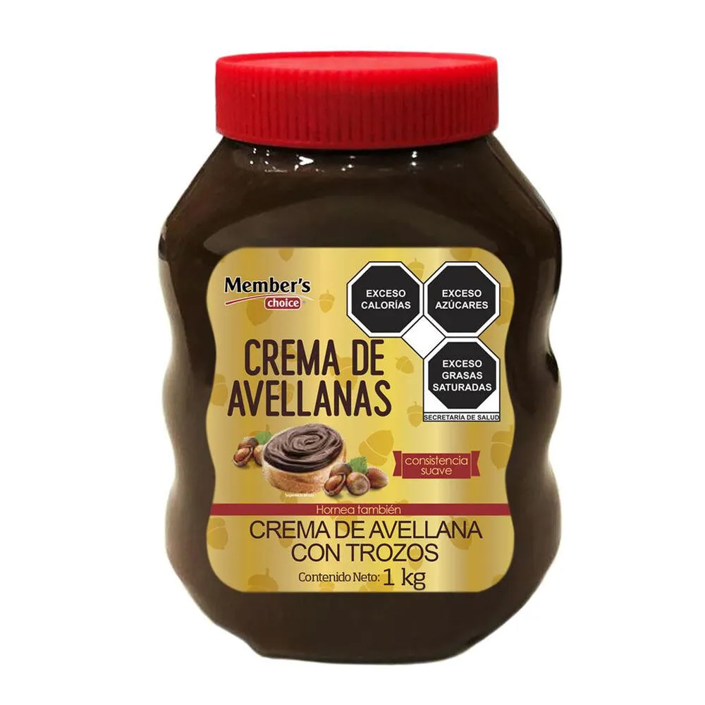 Crema de Avellanas Member's Choice 1 Kg