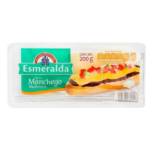 Queso Esmeralda manchego molletero 200 g