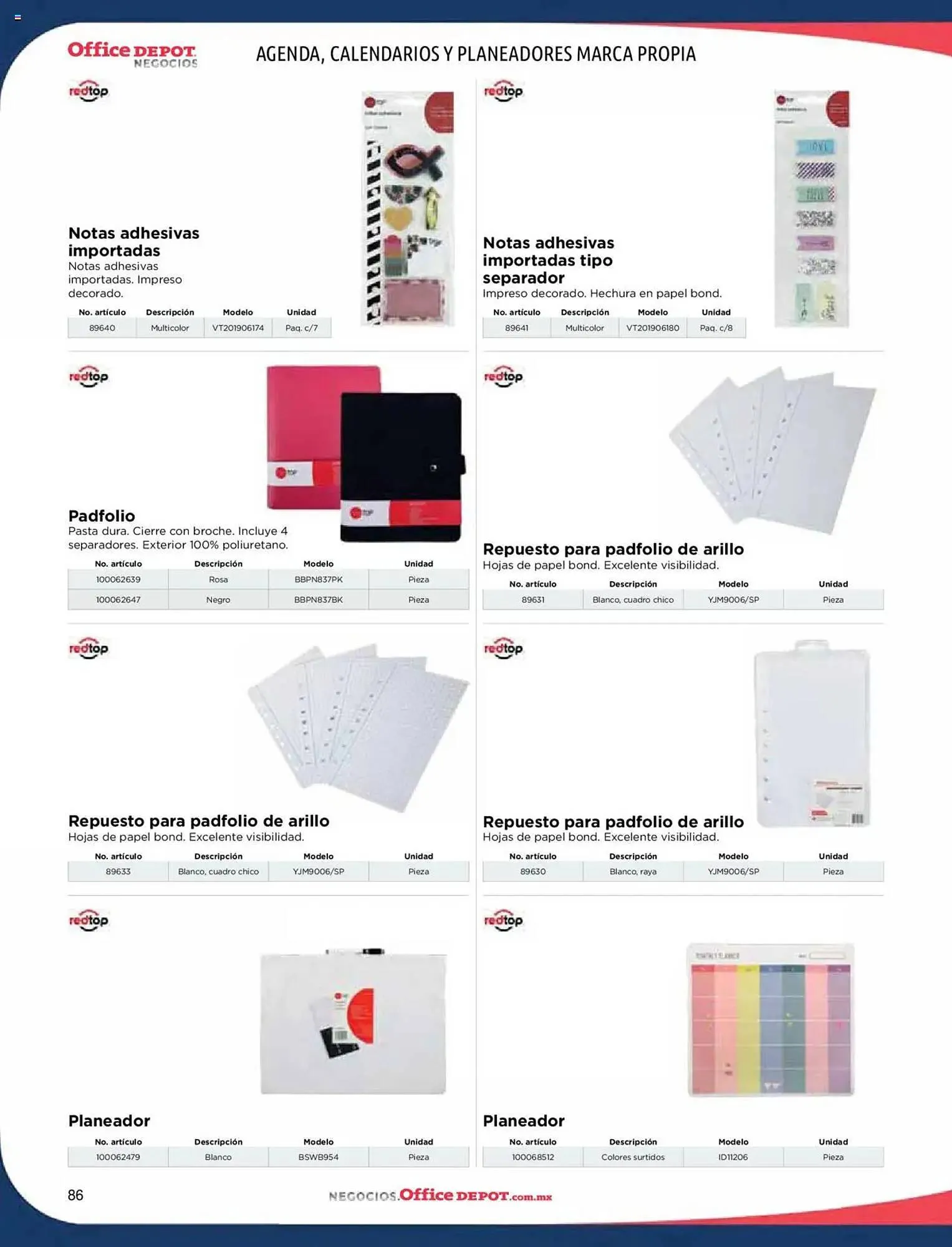 Catálogo de Catálogo Office Depot 9 de enero al 31 de diciembre 2025 - Pagina 88