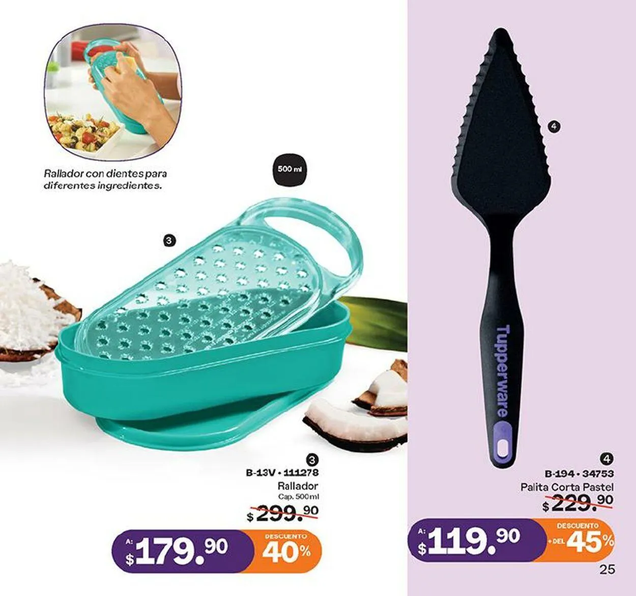 Catálogo de Tupperware 4 de septiembre al 16 de septiembre 2024 - Pagina 25