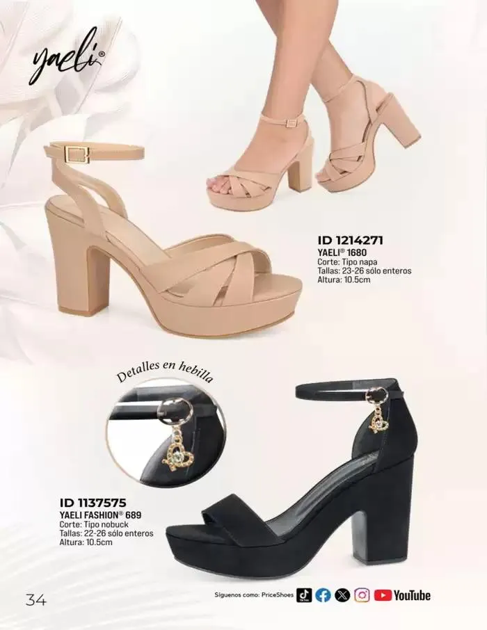 Catálogo de SANDALIAS | FIESTA Y VESTIR | 2025 | 1E 11 de marzo al 31 de agosto 2025 - Pagina 34