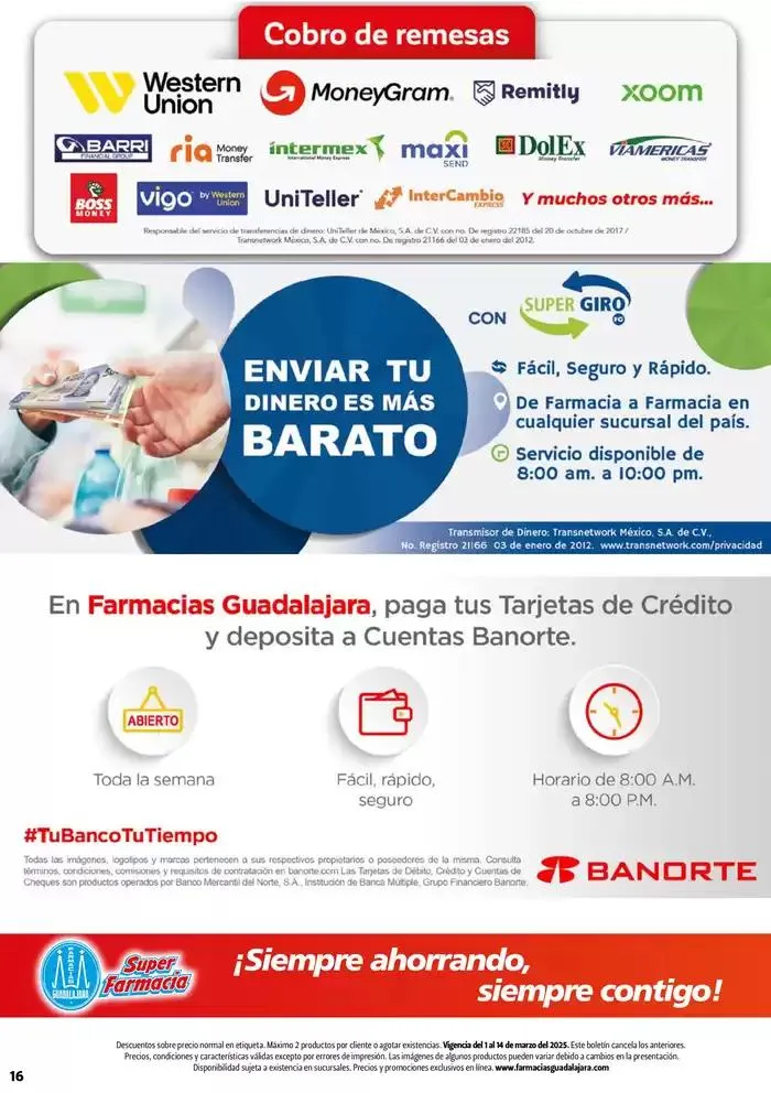 Catálogo de Boletín Farmacias Guadalajara 1 de marzo al 14 de marzo 2025 - Pagina 9