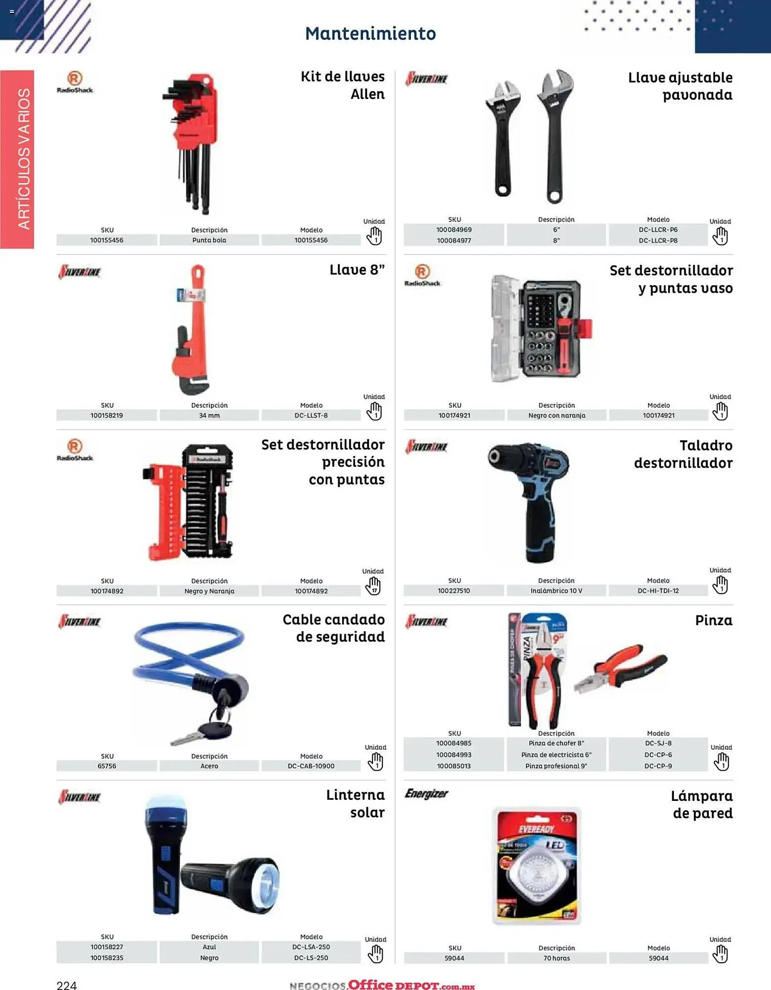 Catálogo de Catálogo Office Depot 12 de enero al 1 de enero 2027 - Pagina 226