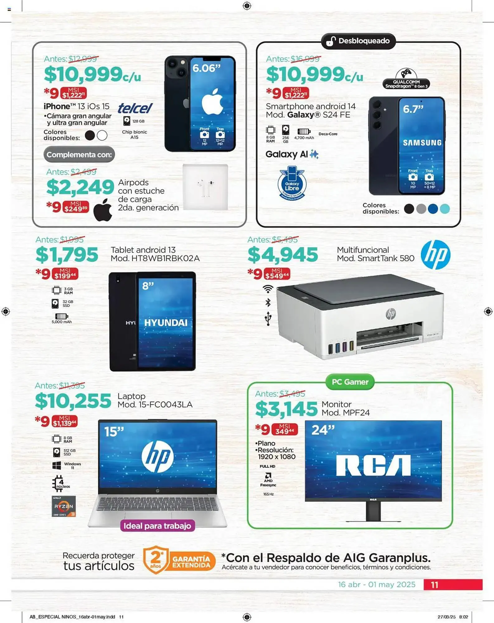 Catálogo de Catálogo Chedraui 16 de abril al 1 de mayo 2025 - Pagina 11