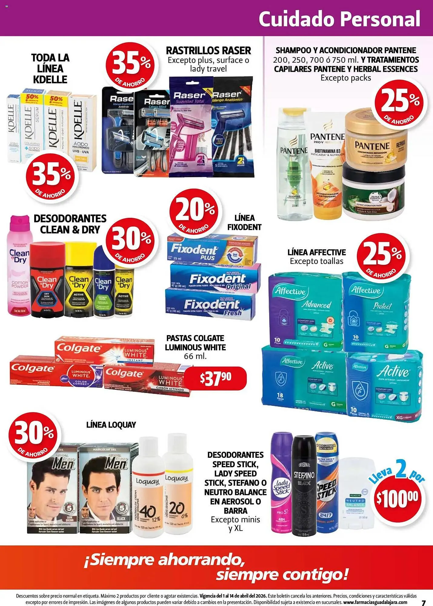 Catálogo de Folleto Farmacias Guadalajara 1 de abril al 15 de abril 2026 - Pagina 7