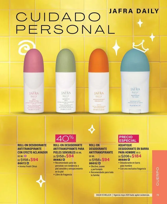 Catálogo de Posibilidades infinitas 7 de mayo al 31 de mayo 2024 - Pagina 73