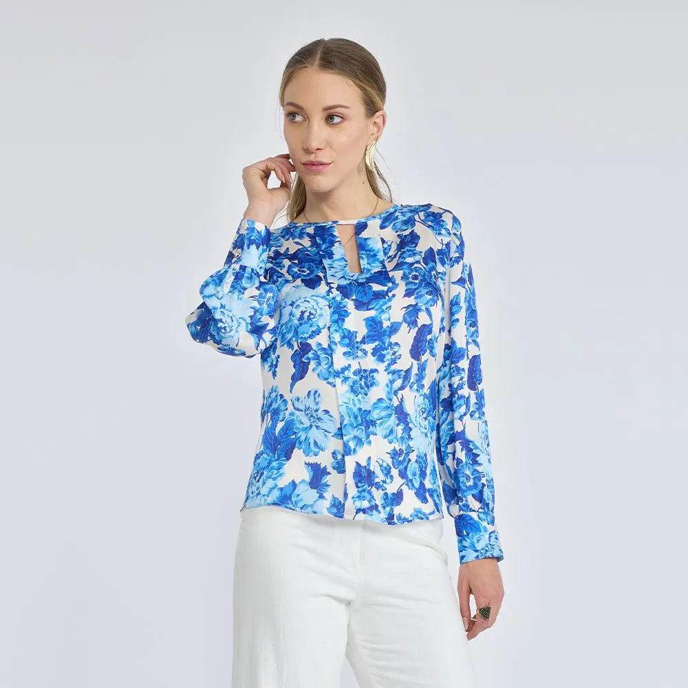 Blusa Blue Banister