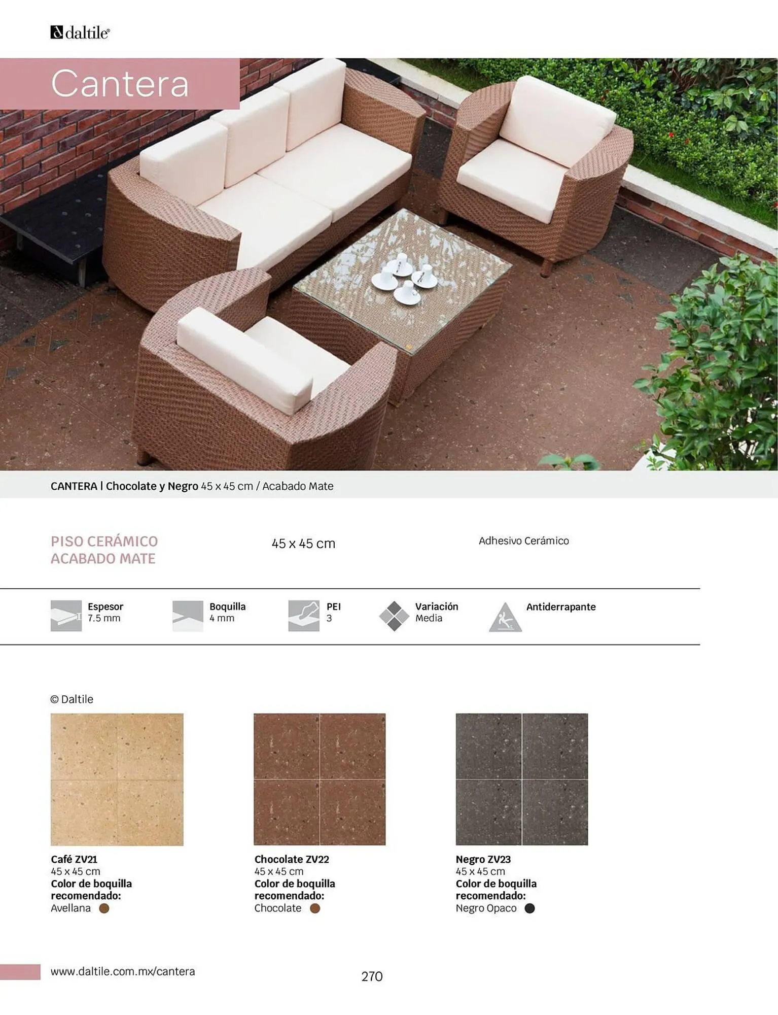 Catálogo de Catálogo Daltile 1 de enero al 31 de diciembre 2024 - Pagina 270