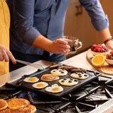 Lodge Cast Iron Plancha / Parrilla De Doble Lado De Hierro Fundido Curado