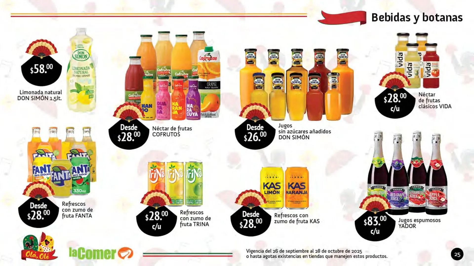 Catálogo de Folleto La Comer 26 de septiembre al 28 de octubre 2025 - Pagina 25